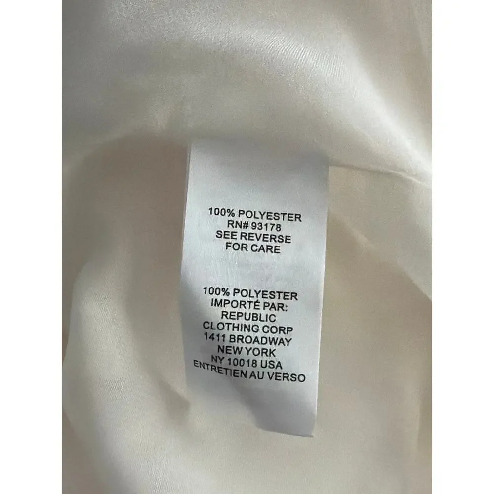 T Tahari Tile Print Skirt Pleated Pull-On Women's XL NEW